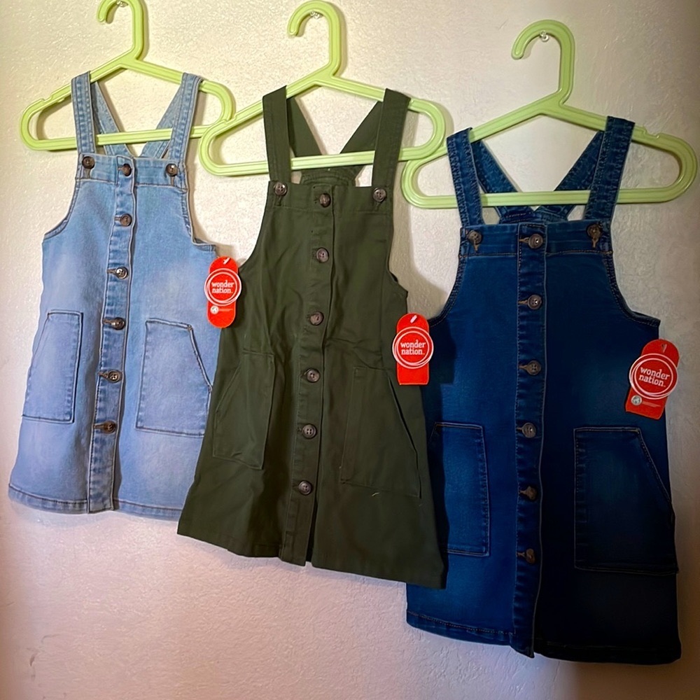 Girls 5T Overall dresses